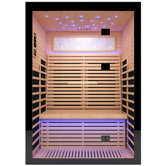 Luxury double sauna room