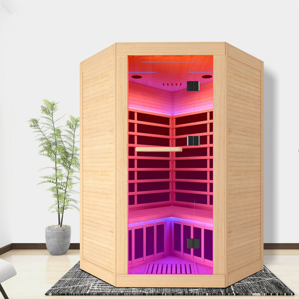 Hemlock Pentagonal Infrared Sauna