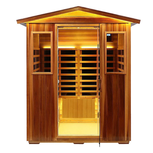 Four-Person Garden Glow Infrared Sauna